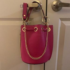 Hot Pink Bucket Bag